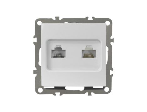 QUADRA Gniazdo telefoniczne komputerowe RJ45 RJ11