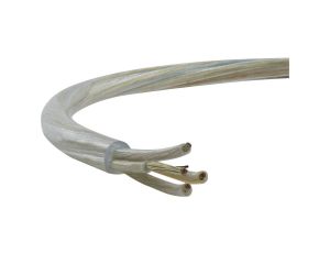 Przewód prądowy H03VV-F / OMY 300V 4x0,75 przezroczysty linka Alkri /100m/