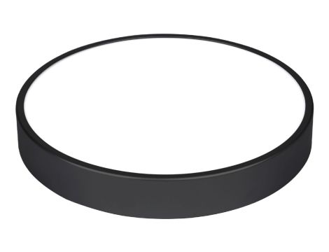 Plafon LED 24W 2300lm 4000-4500K/neutralna IP20 okrągły czarny LED TAURUS-R Black 24W NW GXPS038