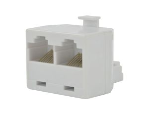 Rozdzielacz telefoniczny RJ45 8P8C 1 wtyk / 2 gniazda kat.3