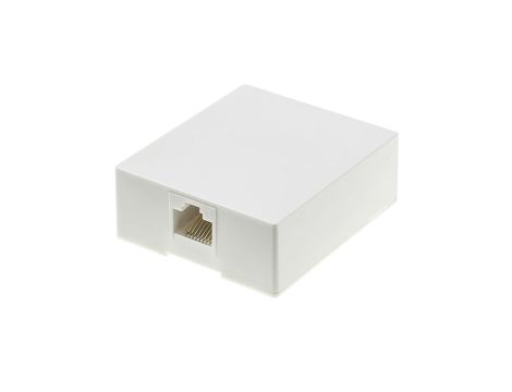 Gniazdo telefoniczne 1xRJ45 8P8C natynkowe