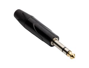 Złącze Jack stereo 6.3mm męskie proste - J55