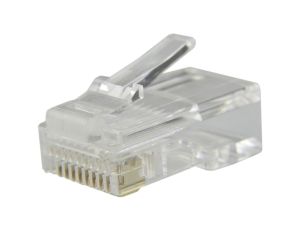 Wtyk modularny RJ50 10P10C na linkę