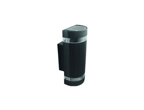 Oprawa elewacyjna OE-4C czarna 2xgu10 100x100x240 ELEV-O-B