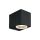 Oprawa elewacyjna OE-6 1xGU10 IP44 czarna WALLY-1-K-B