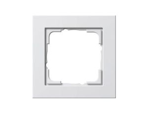 Gira Ramka pojedyncza Gira E2 biały mato wy