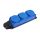 Listwa /rozgałęźnik/ do przedłużacza 3-gniazda z/u gumowe IP44 niebieska AEI602233-L-B