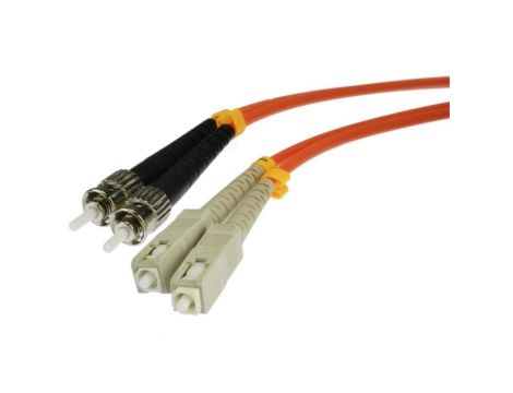 Patchcord światłowodowy FO MM SC-ST duplex 50/125 OM2 1m