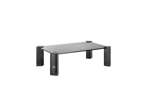 Podstawka pod laptopa / monitor Maclean, max. 20kg, hartowane szkło, (429x269x127mm), MC-934