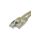Patchcord S/FTP kat.6 PiMF kabel sieciowy LAN 2x RJ45 linka szary 1m