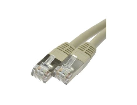 Patchcord S/FTP kat.6 PiMF kabel sieciowy LAN 2x RJ45 linka szary 1,5m