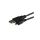 Kabel USB 2.0 A / micro-B (wtyk / wtyk) czarny 1,5-1,8m