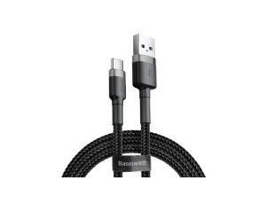 BASEUS Kabel USB 3.0 typ-C / A (wtyk / wtyk) Quick Charge 3.0 czarny 2m