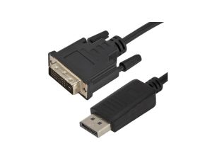 Kabel adapter DisplayPort 1.2 / DVI-D 3m czarny DUAL LINK LANBERG