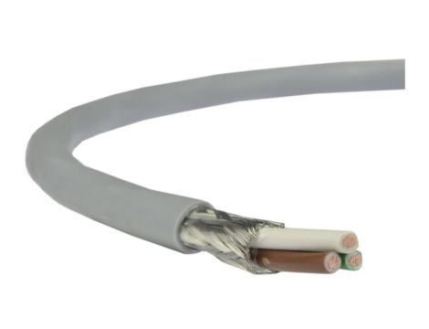 Przewód sterowniczy w ekranie LIYCY 300/300V 3x0,25 szary linka Technokabel /200m/