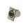Gniazdo tablicowe panelowe mikrofonowe XLR (3-pin)