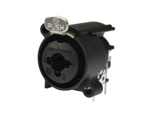 NEUTIRK Gniazdo tablicowe panelowe Combo XLR (3-pin) + Jack 6,3mm Stereo NCJ6FA-H