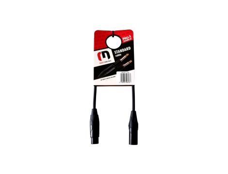 Kabel DMX - XLR M / XLR F - Standard - 0,5m - DX0105BX