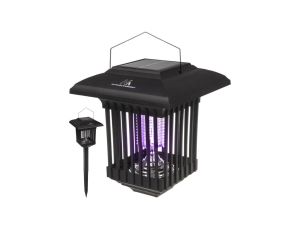 Solarna lampa owadobójcza LED Maclean, IP44, LED/UV, akumulator 2*AA Ni-MH 200 mAh, solar 2V DC MCE448