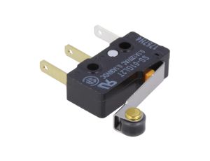 Mikroprzełącznik SNAP ACTION z dźwignią (z rolką) SPDT Poz 2 SS-01GL2T