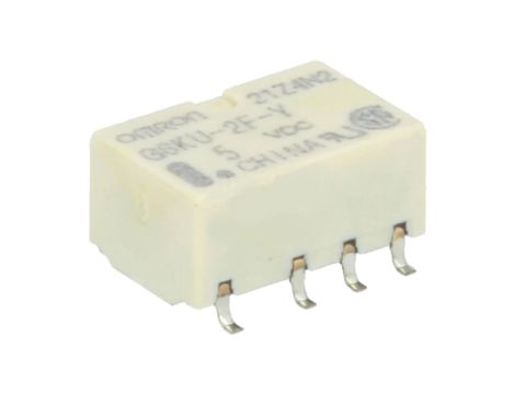 Przekaźnik elektromagnetyczny DPDT Ucewki 5VDC 0,3A/125VAC G6KU-2F-Y 5VDC