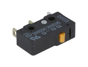 Mikroprzełącznik SNAP ACTION bez dźwigni SPDT 5A/125VAC IP40 SS-5