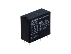 Przekaźnik elektromagnetyczny DPDT Ucewki 24VDC 4A/250VAC G2R-24-24DC