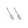 Patch cord Cat6 UTP 3m szary CCA