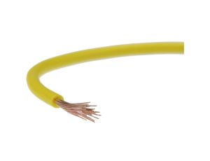 Przewód instalacyjny H05V-K / LgY 0,5 500V żółty linka giętka Elektrokabel /100m/