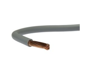 Przewód instalacyjny H05V-K / LgY 1 500V szary linka giętka Elektrokabel /100m/