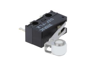 Mikroprzełącznik SNAP ACTION z dźwignią symulującą rolkę D2FFL2 D2F-FL2