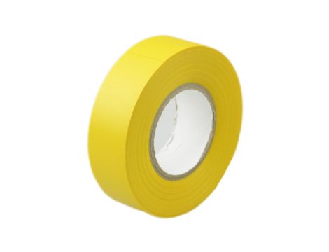 Taśma izolacyjna 15mm/10m żółta PCV