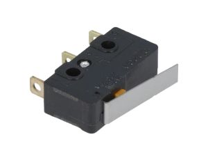 Mikroprzełącznik SNAP ACTION z dźwignią SPDT 0,1A/125VAC SS-01GL