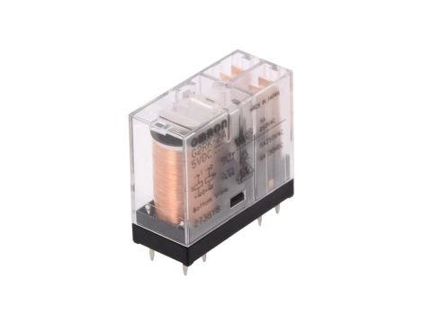 Przekaźnik elektromagnetyczny DPST-NO Ucewki 5VDC 3A/250VAC G2RK-2A 5VDC