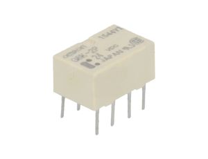 Przekaźnik elektromagnetyczny DPDT Ucewki 24VDC 0,3A/125VAC G6K-2P 24VDC G6K-2P-24DC