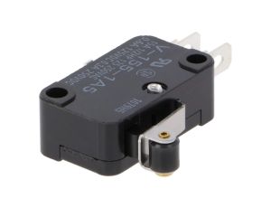 Mikroprzełącznik SNAP ACTION z dźwignią (z rolką) SPDT Poz 2 V-155-1A5