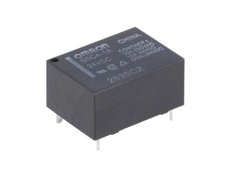 Przekaźnik elektromagnetyczny SPST-NO Ucewki 24VDC PCB G5CA-1A 24VDC