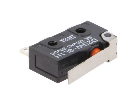 Mikroprzełącznik SNAP ACTION z dźwignią SPDT 3A/125VAC Poz 2 D2SW-3L1H