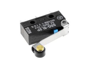 Mikroprzełącznik SNAP ACTION z dźwignią (z rolką) SPDT Poz 2 SSG-5L2P