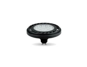 Żarówka ARCUS ES111 gu10 15 led 9W B/WW 30s ciepła biała AR111 czarna obudowa