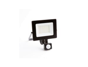 Projektor naświetlacz led z czujnikiem ruchu PIR 20W 1800lm IP65 4000K czarny