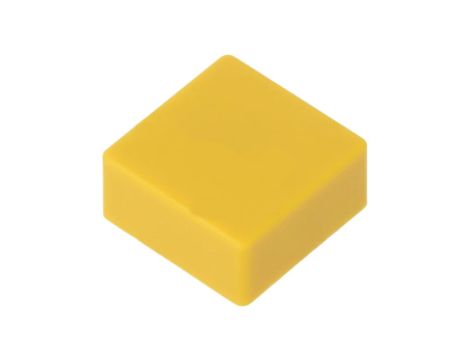 Klawisz kwadratowy 5,5x5,5mm żółty B321330