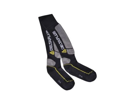 Skarpety antyelektrostatyczne i antybakteryjne kolor czarno-szary rozmiar 43/46 PIED PRATONO43