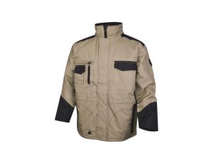 Kurtka mach spirit z poliestru oxford powlekanego poliuretanem kolor beżowo-czarny rozmiar 3XL CORP M5PARBN3X