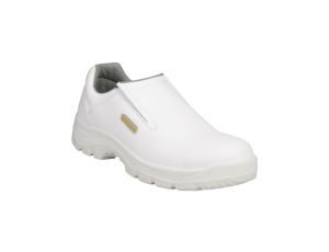 Półbuty z mikrofibry podeszwa z dwuwarstwowego pu o zróżnicowanych gęstościach kolor biały rozmiar 42 PIED ROBI3S2BC42