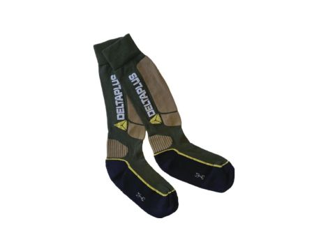 Skarpety antyelektrostatyczne i antybakteryjne kolor khaki-zielony rozmiar 43/46 PIED PRATOVE43