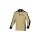 Polo mach spirit z długimi rękawami z siatki bawełnianej (100) 210 g/m? kolor beżowo-czarny rozmiar 3XL CORP M5POLBE3X