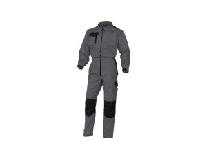 Kombinezon mach spirit zapinany na jeden zamek z poliestru (40) i bawełny (60) 270 g/m? kolor szaro-czarny rozmiar S CORP M5C