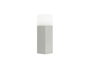 Oprawa oświetleniowa zewnętrzna, stojąca Cube CB-330 AL, E27 max 20W, kolor srebrny, 0438621