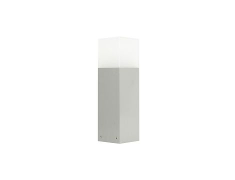 Oprawa oświetleniowa zewnętrzna, stojąca Cube CB-330 AL, E27 max 20W, kolor srebrny, 0438621